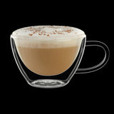 Multipurpose Double Wall Glasses | 13 oz | Thermic | Set of 2 - Luigi Bormioli USA