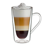 Hot Drink Double Wall Cup | 14oz | Thermic | Set of 2 - Luigi Bormioli USA