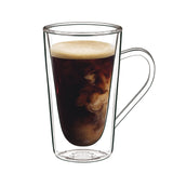 Hot Drink Double Wall Cup | 14oz | Thermic | Set of 2 - Luigi Bormioli USA