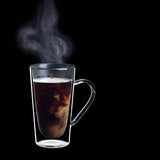 Hot Drink Double Wall Cup | 14oz | Thermic | Set of 2 - Luigi Bormioli USA