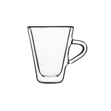 Espressino Double Wall Glasses | 3.5oz | Thermic | Set of 2 - Luigi Bormioli USA