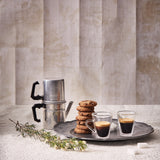 Espressino Double Wall Glasses | 3.5oz | Thermic | Set of 2 - Luigi Bormioli USA