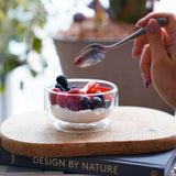 Double Wall Dessert Bowl | 14.25oz | Thermic Sublime | Set of 2 - Luigi Bormioli USA