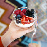 Double Wall Dessert Bowl | 14.25oz | Thermic Sublime | Set of 2 - Luigi Bormioli USA