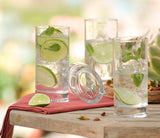 Italian Premium Highball Glasses | 11.5oz | Veronese | Set of 6 - Luigi Bormioli USA