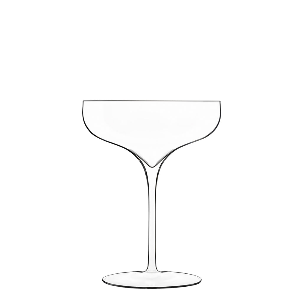 Luigi Bormioli Vinea Delicate Cocktail Coupe Glasses (Set of 4), Made in  Italy on Food52