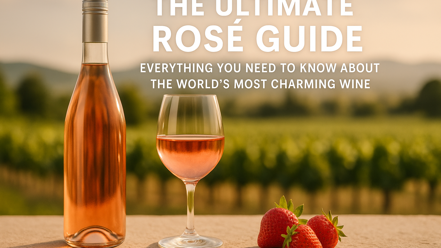 The Ultimate Rosé Guide: Everything You Need to Know About the World’s Most Charming Wine