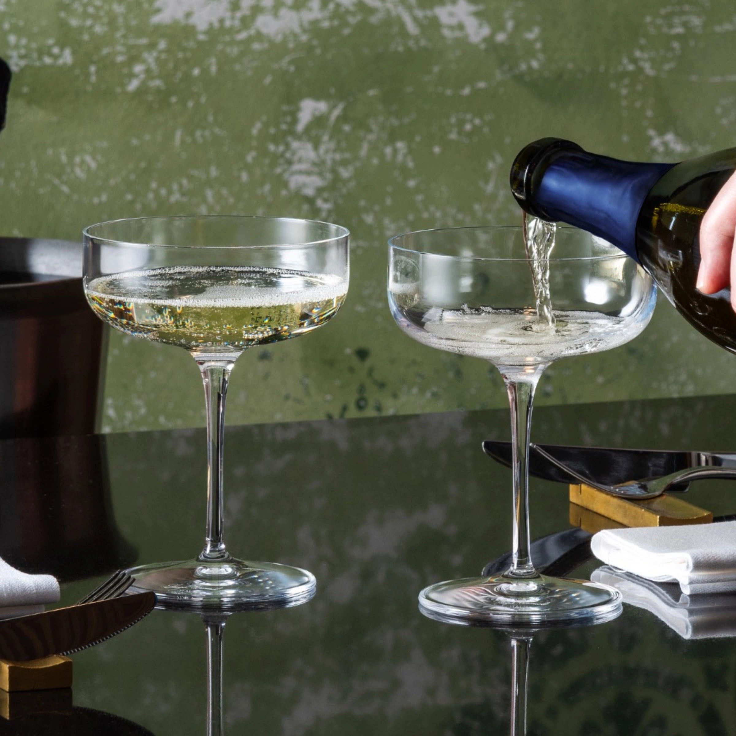 Sublime Champagne Coupe Glasses