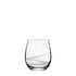 Italian Premium Stemless Wine Glasses |  13.5oz | Aero | Set of 6 - Luigi Bormioli USA