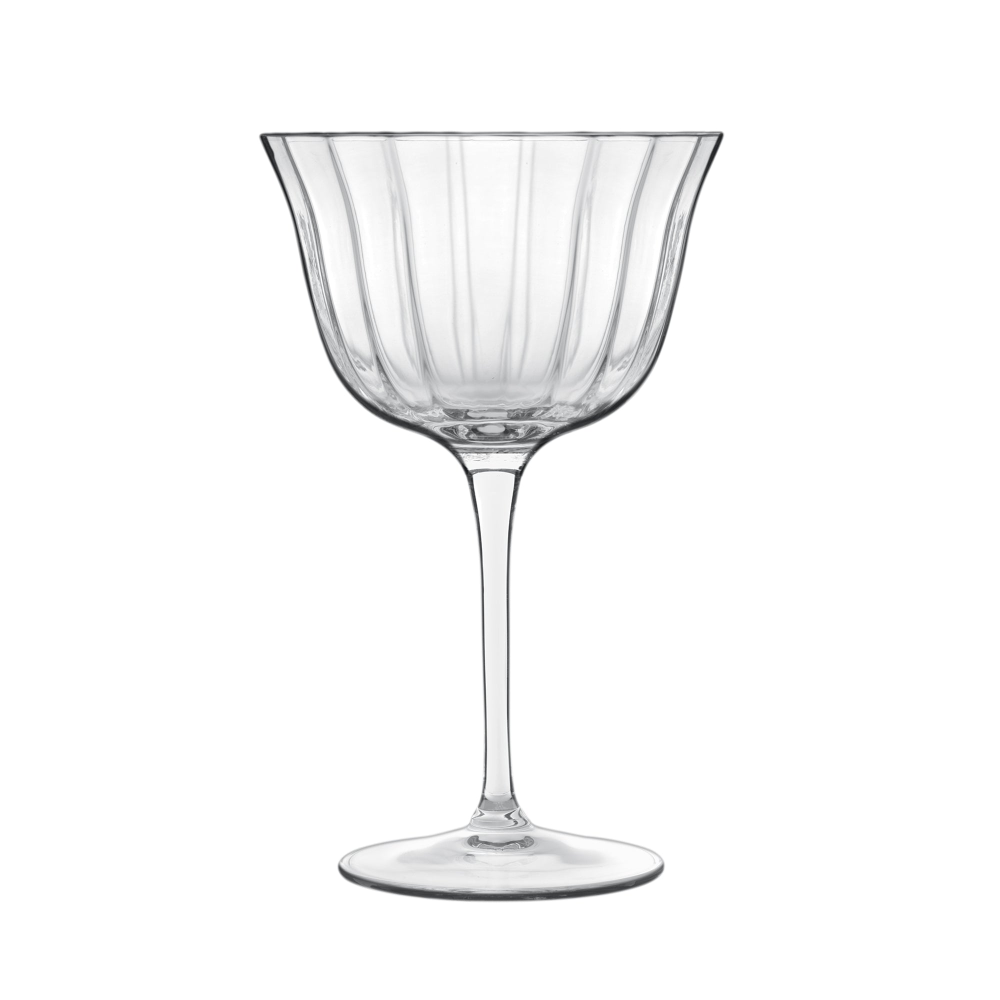 Italian Premium Retro Fizz Cocktail Glasses | 8.75oz | Bach | Set of 4 - Luigi Bormioli USA
