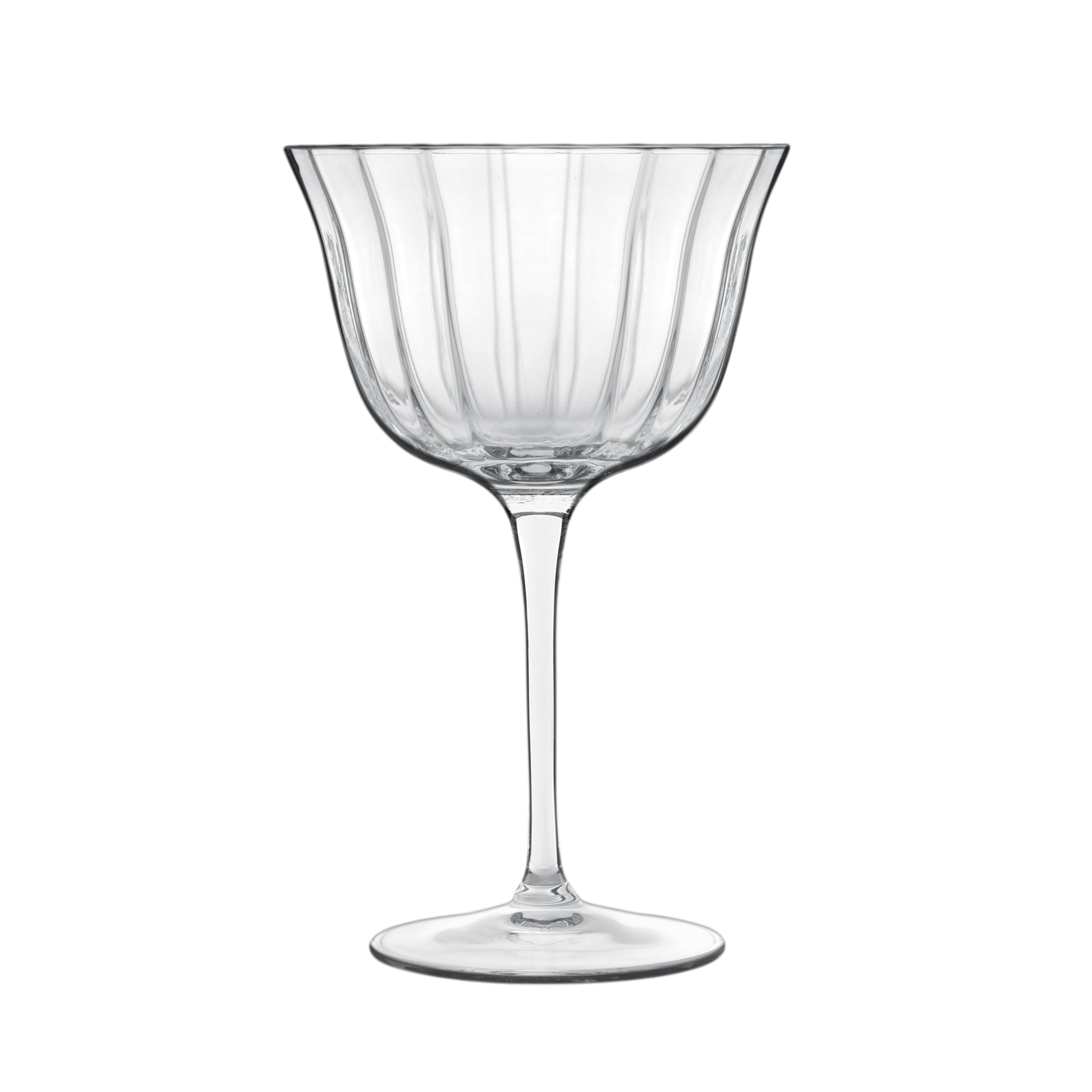Italian Premium Retro Fizz Cocktail Glasses | 8.75oz | Bach | Set of 4 - Luigi Bormioli USA