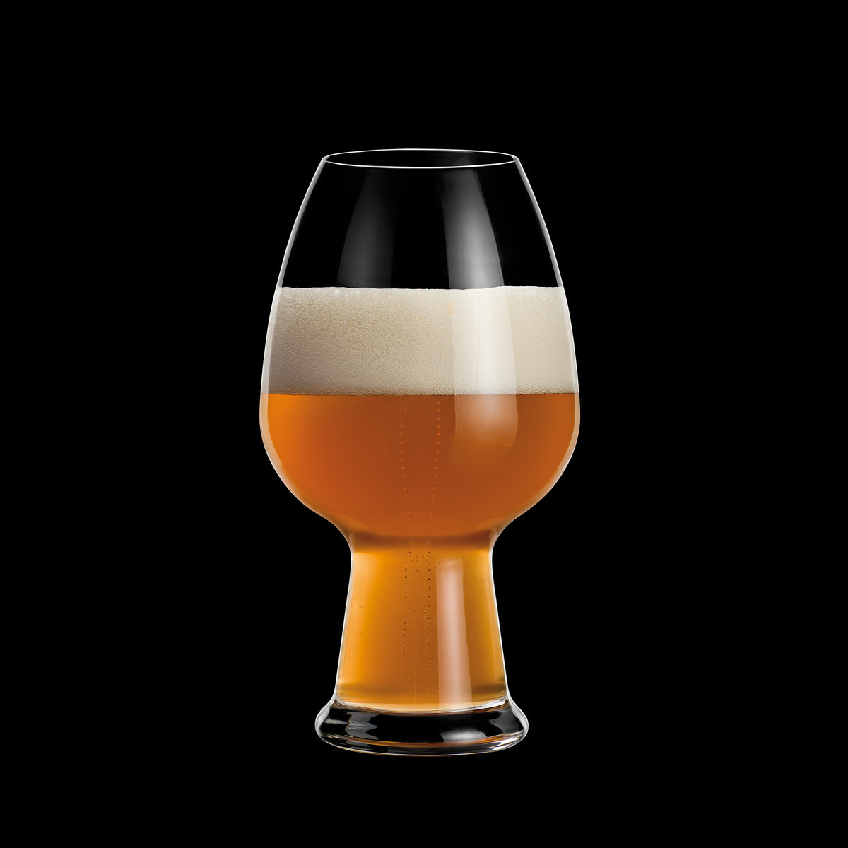 Verre à Bière Grutli Pils - Ancien Verre Publicitaire Transparent