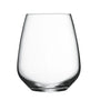 Italian Premium Stemless Wine Glasses | 23.25oz | Crescendo | Set of 4 - Luigi Bormioli USA