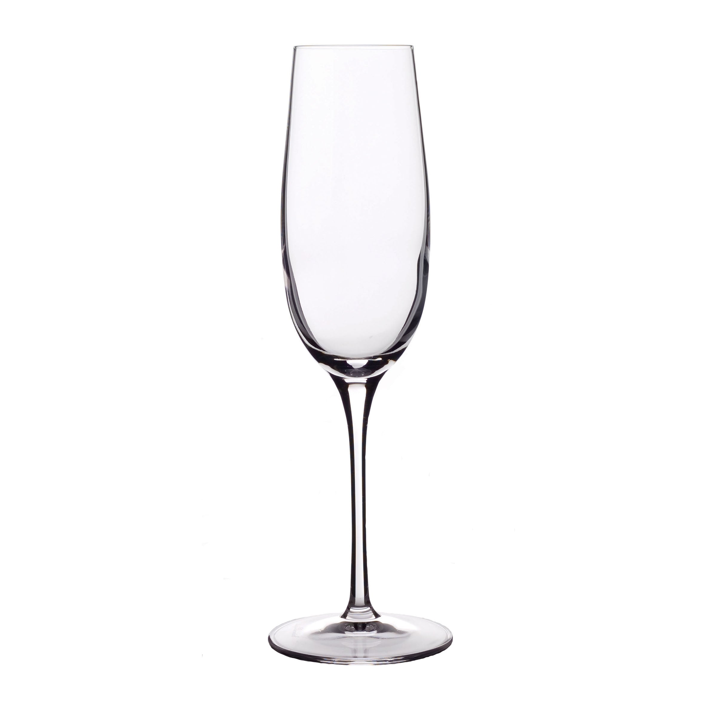 Italian Premium Flute Glasses | 8.25oz | Crescendo | Set of 4 - Luigi Bormioli USA