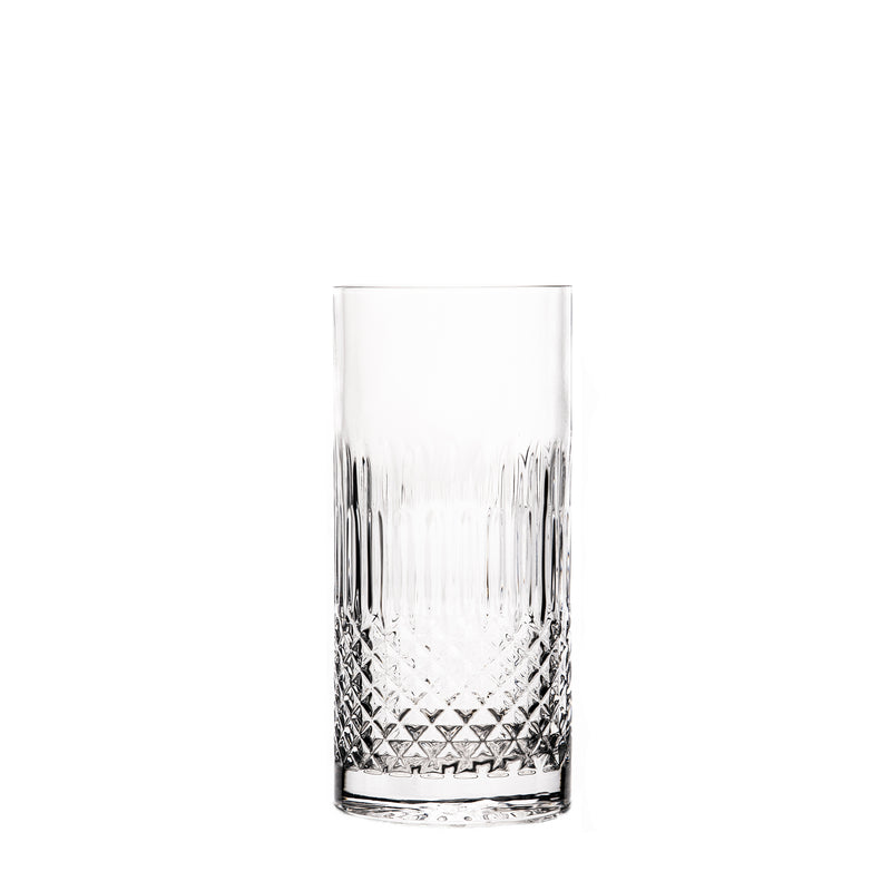 Luigi Bormioli Diamante 16oz Beverage Glasses (Set Of 4)