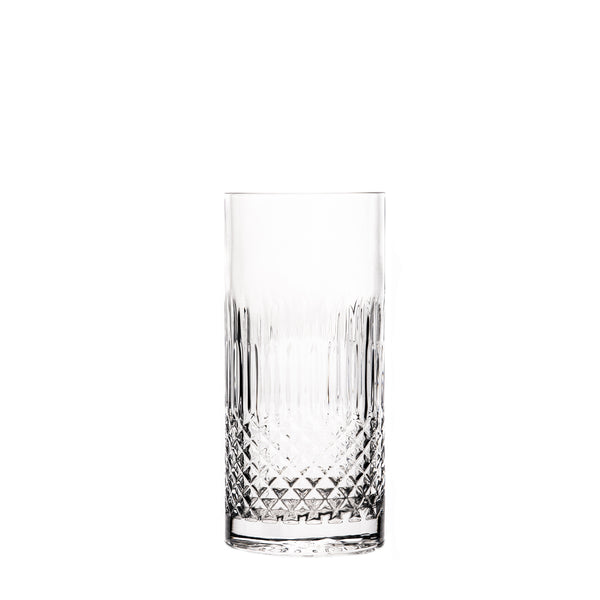 Diamante 16.25oz Beverage Highball Glasses (Set of 4)