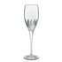 Italian Premium Champagne Glasses | 7.5oz | Diamante | Set of 4 - Luigi Bormioli USA