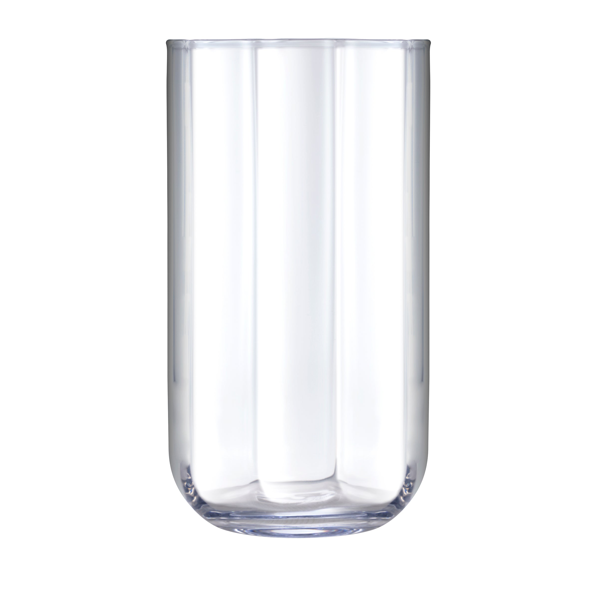 Italian Premium Highball Glasses | 15.25oz | Jazz | Set of 4 - Luigi Bormioli USA