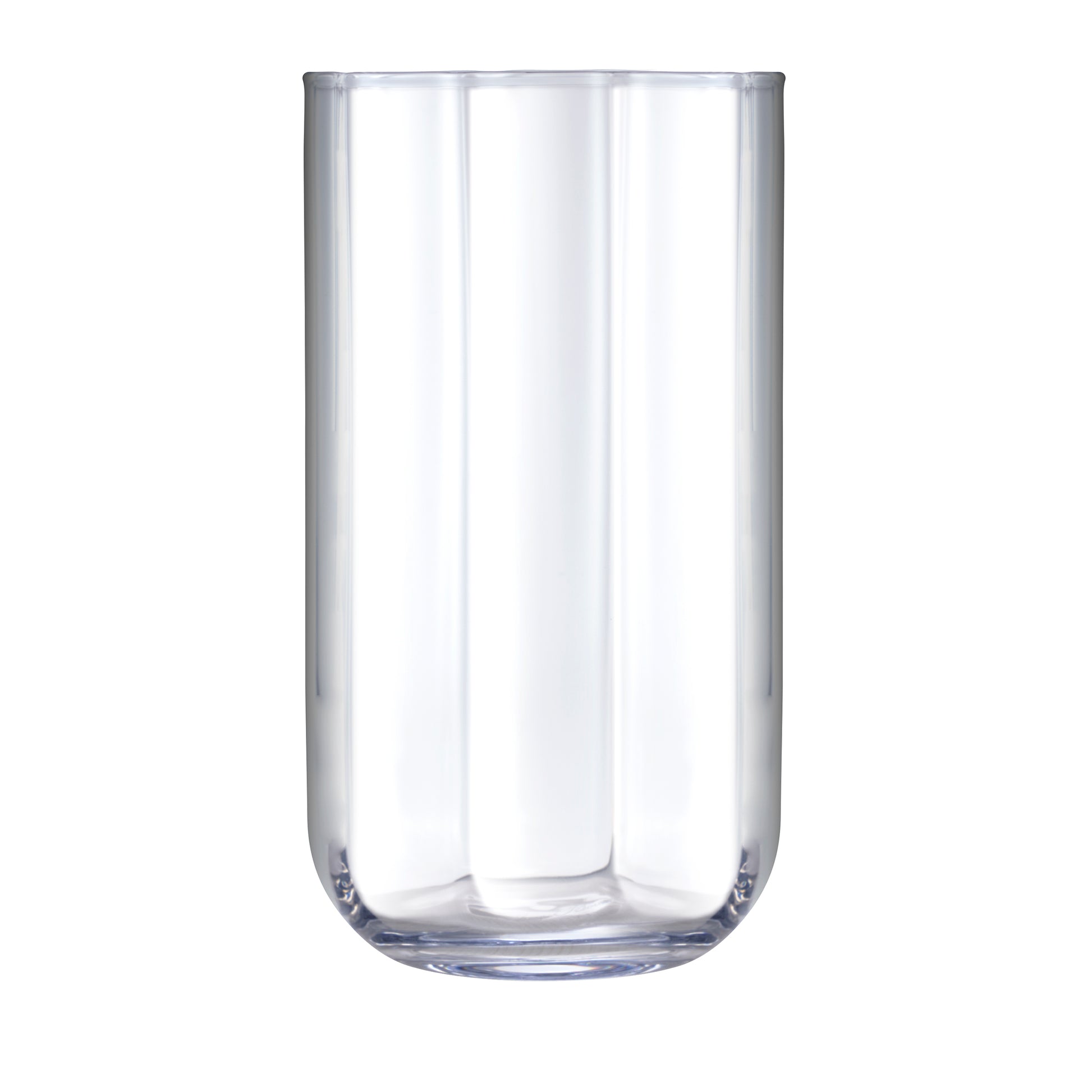 Italian Premium Highball Glasses | 15.25oz | Jazz | Set of 4 - Luigi Bormioli USA