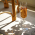 Italian Premium Flute Glasses | 7oz | Jazz |Set of 4 - Luigi Bormioli USA
