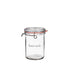 Italian Premium Canning & Food Jar XL | 34oz | Lock-Eat | 1 Piece - Luigi Bormioli USA