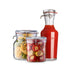 Italian Premium Canning & Food Jars Set | 3pc | Lock-Eat - Luigi Bormioli USA