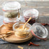 Italian Premium Canning & Food Jar | 2.75oz | Lock-Eat | Set of 6 - Luigi Bormioli USA