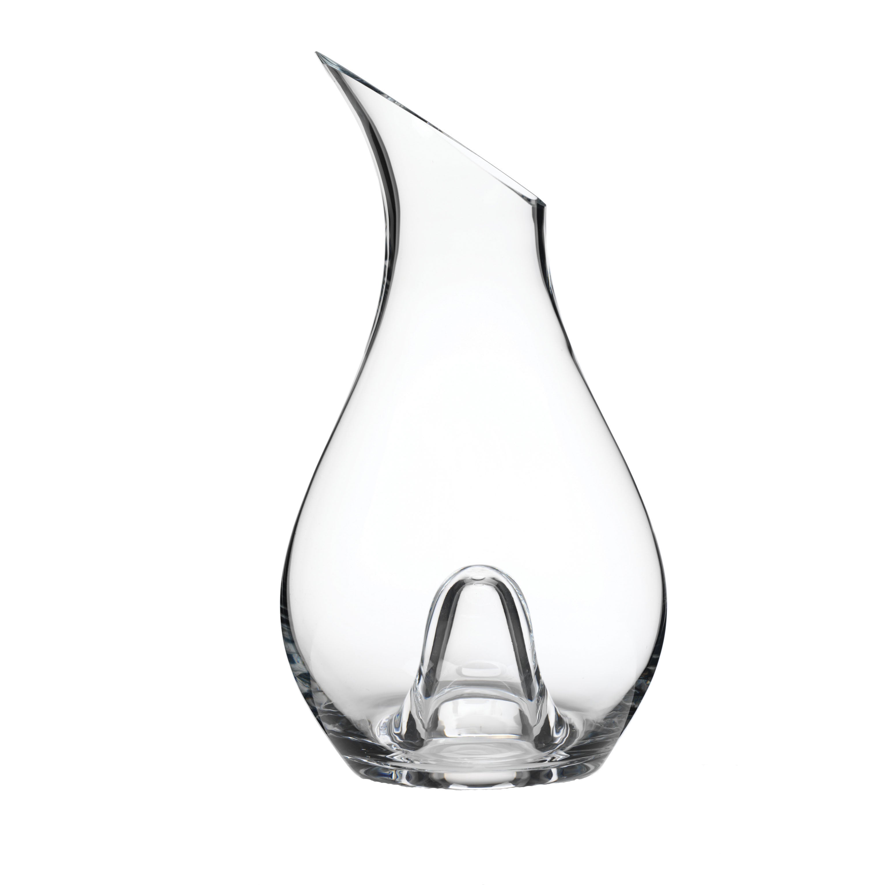 Italian Premium Thumb Wine Decanter | 35oz | Magnifico | 1 Piece - Luigi Bormioli USA