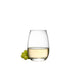 Italian Premium Stemless Wine Glasses | 15.5oz | Michelangelo Masterpiece | Set of 4 - Luigi Bormioli USA
