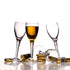 Italian Premium Liqueur Glasses | 2.25oz | Michelangelo Masterpiece | Set of 4 - Luigi Bormioli USA