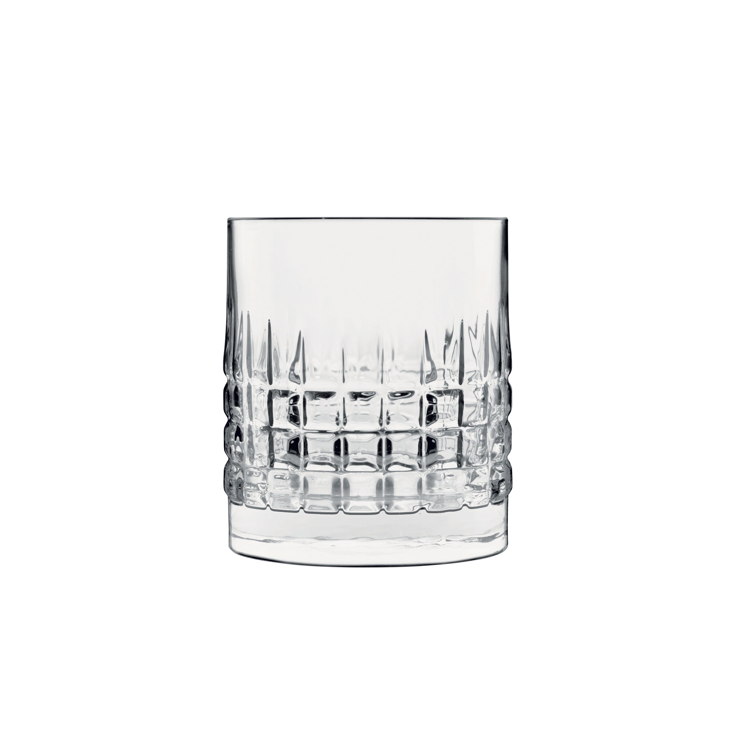 Italian Premium Charme DOF Whiskey Glasses | 12.75oz | Mixology | Set of 4 - Luigi Bormioli USA