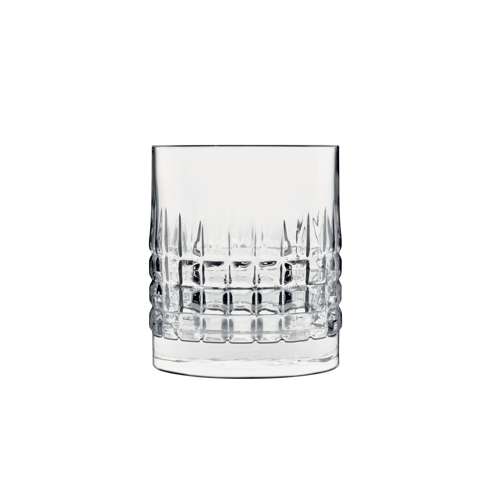 Italian Premium Charme DOF Whiskey Glasses | 12.75oz | Mixology | Set of 4 - Luigi Bormioli USA