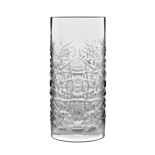 バーベキュー・調理用品 OLD THEATER UNREAL HI-BALL GLASS Italian Premium Textures Highball Glasses | 16.25oz | Mixology
