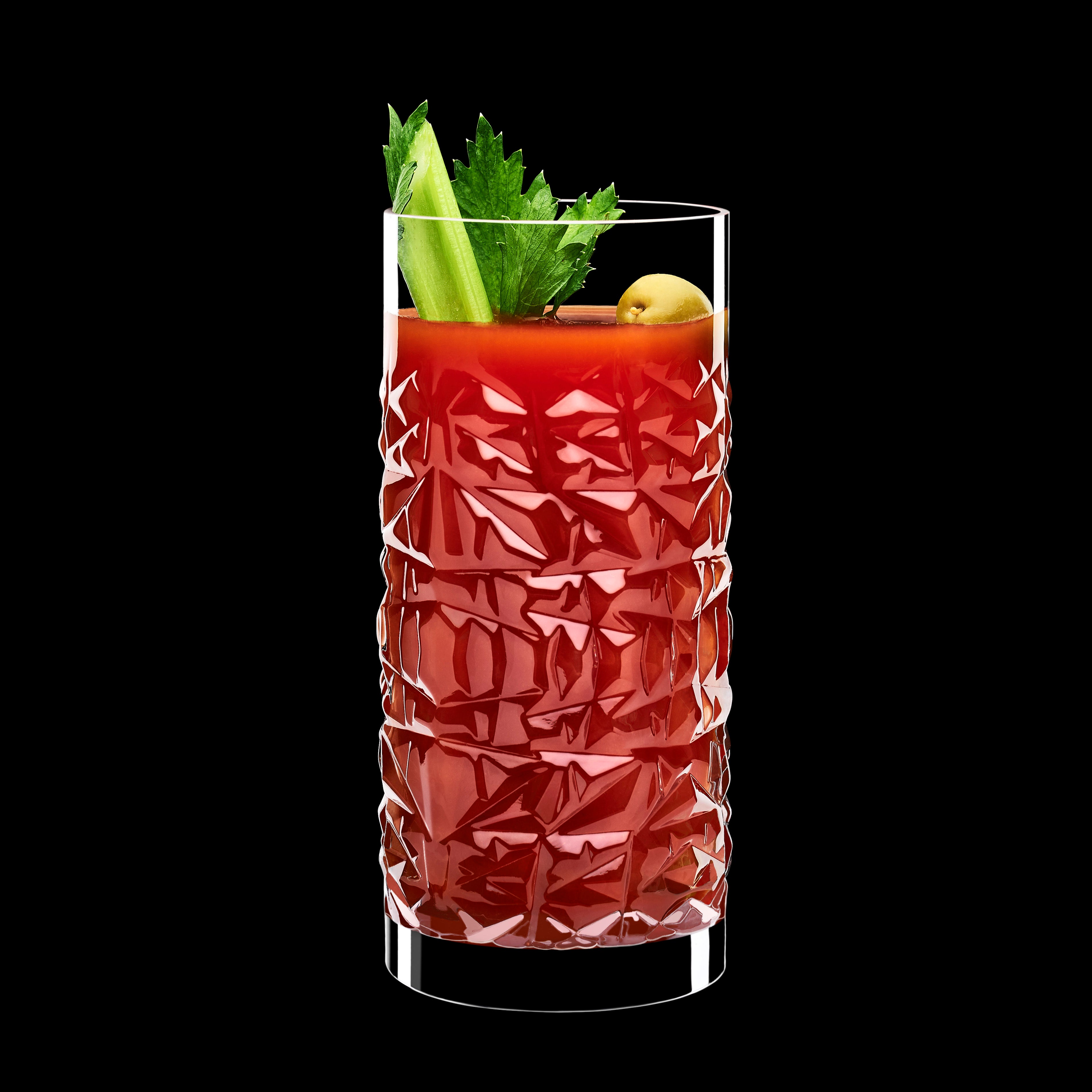 Italian Premium Textures Highball Glasses | 16.25oz | Mixology
