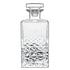 Italian Premium Textures Whiskey Decanter with Airtight Glass Stopper | 25.25oz | Mixology | 1 Piece - Luigi Bormioli USA