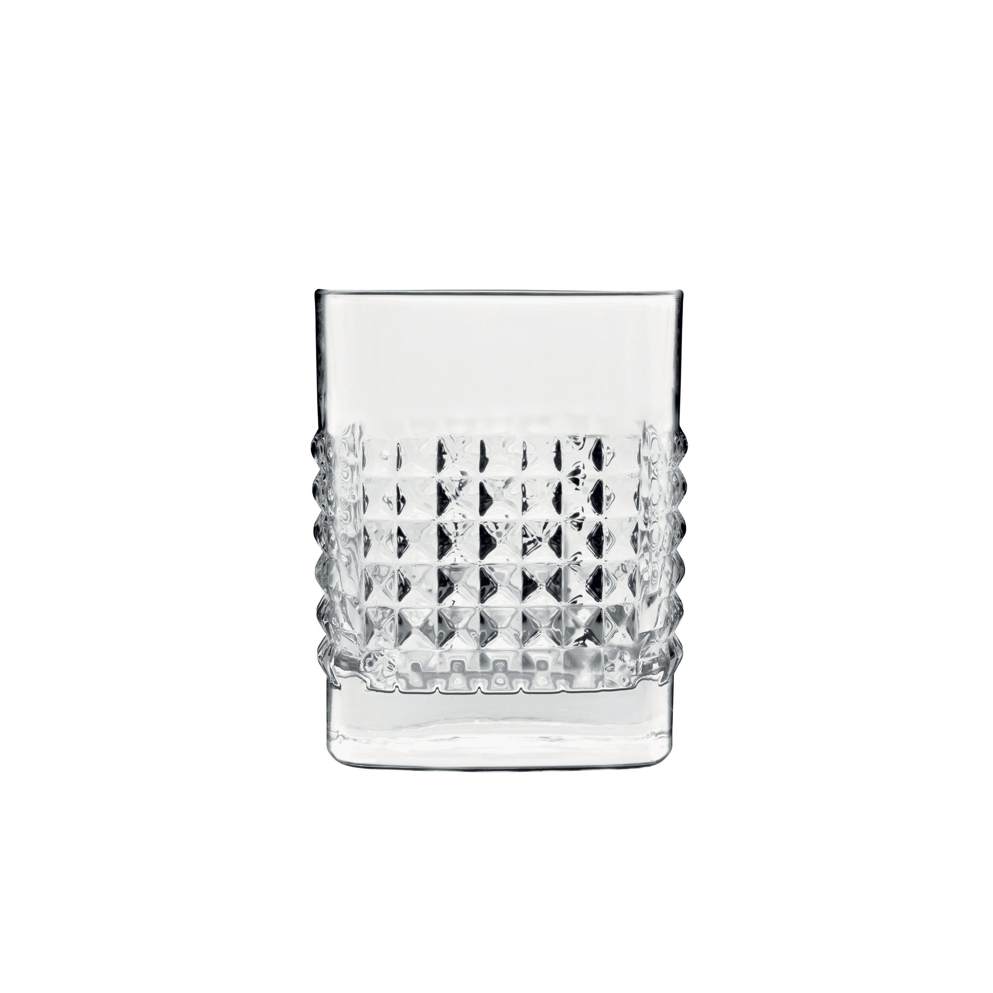Italian Premium Elixir Whisky Set | 1 Decanter + 4 Whiskey Glasses - Luigi Bormioli USA