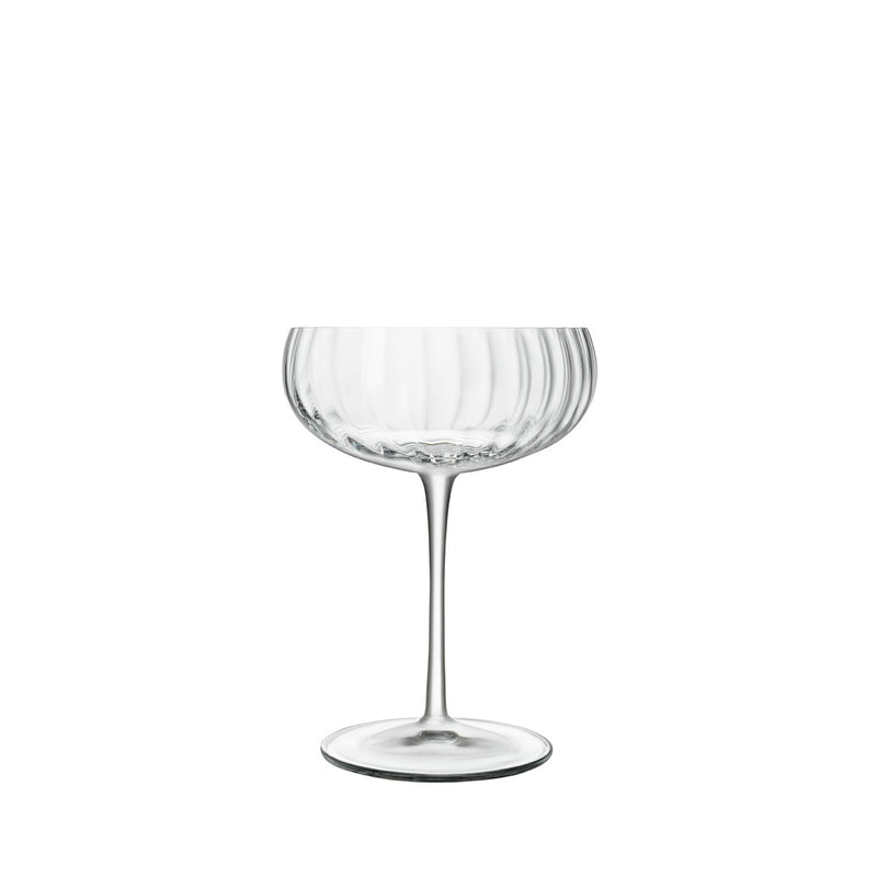 Luigi Bormioli Optica 10.25 oz Champagne Glasses (Set of 4)