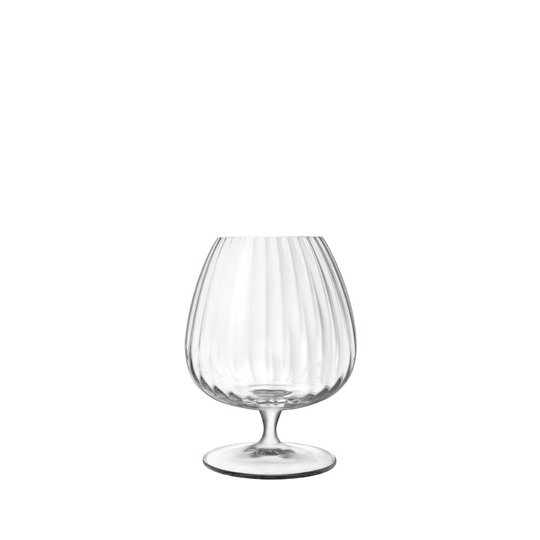 Italian Premium Cognac Glasses | 15.75oz | Optica | Set of 4 - Luigi Bormioli USA