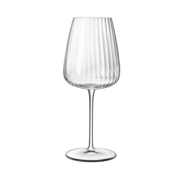Luigi Bormioli Optica 18.5 oz Chardonnay White Wine Glasses (Set of 4)