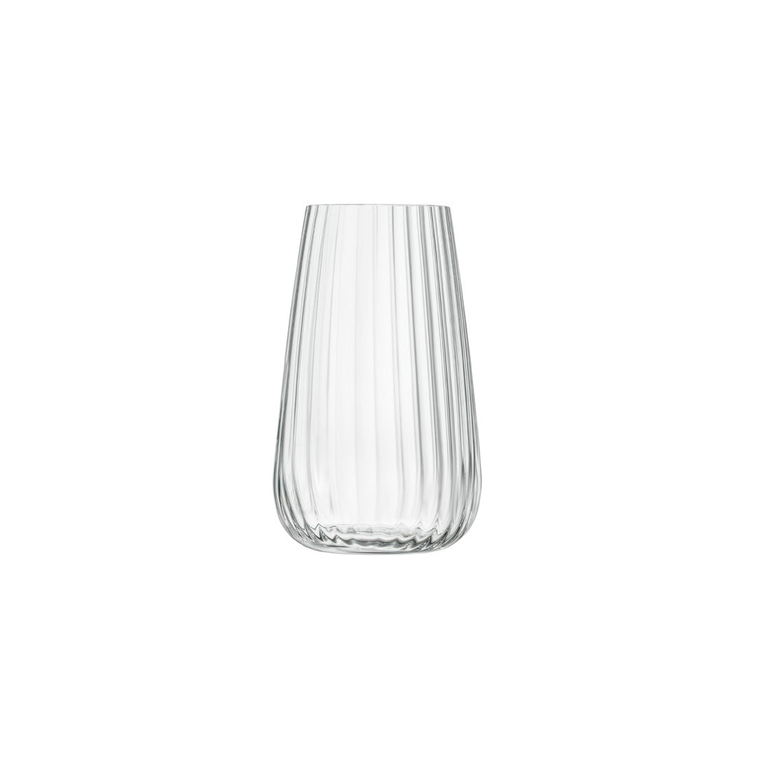 Italian Premium Highball Glasses | 19.25oz | Optica | Set of 4 - Luigi Bormioli USA
