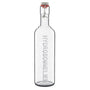 Italian Premium Hydrosommelier Glass Bottle with Airtight Closure | 34oz | Optima | 1 Piece - Luigi Bormioli USA