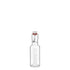 Italian Premium Authentica Glass Bottle with Steel Airtight Closure | 4.5oz | Optima | 1 Piece - Luigi Bormioli USA