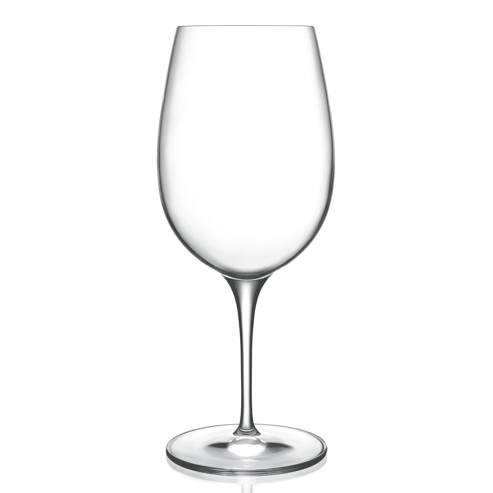Italian Premium Big Red Wine Glasses | 20oz | Palace | Set of 6 - Luigi Bormioli USA