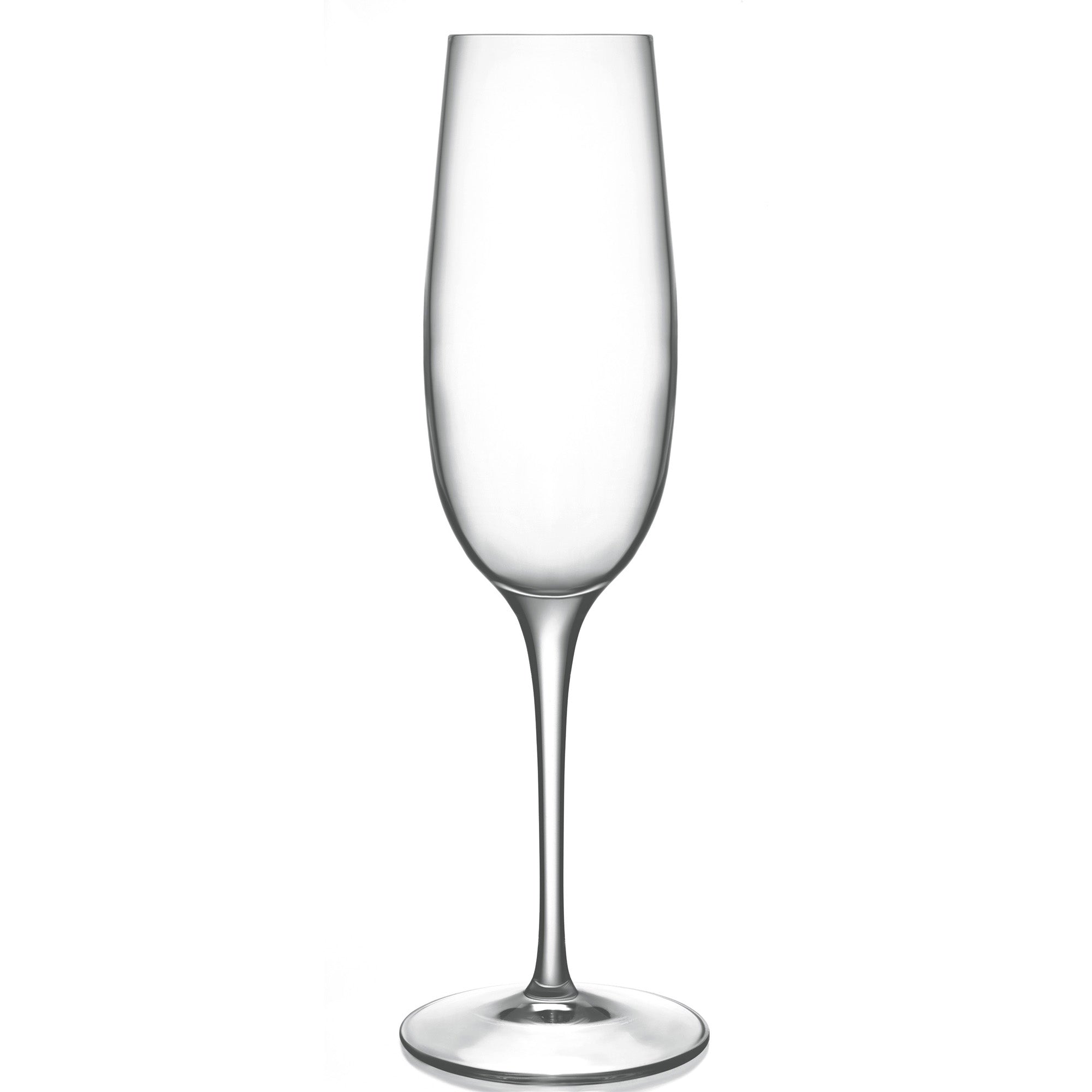 Italian Premium Flute Glasses | 8oz | Palace | Set of 6 - Luigi Bormioli USA