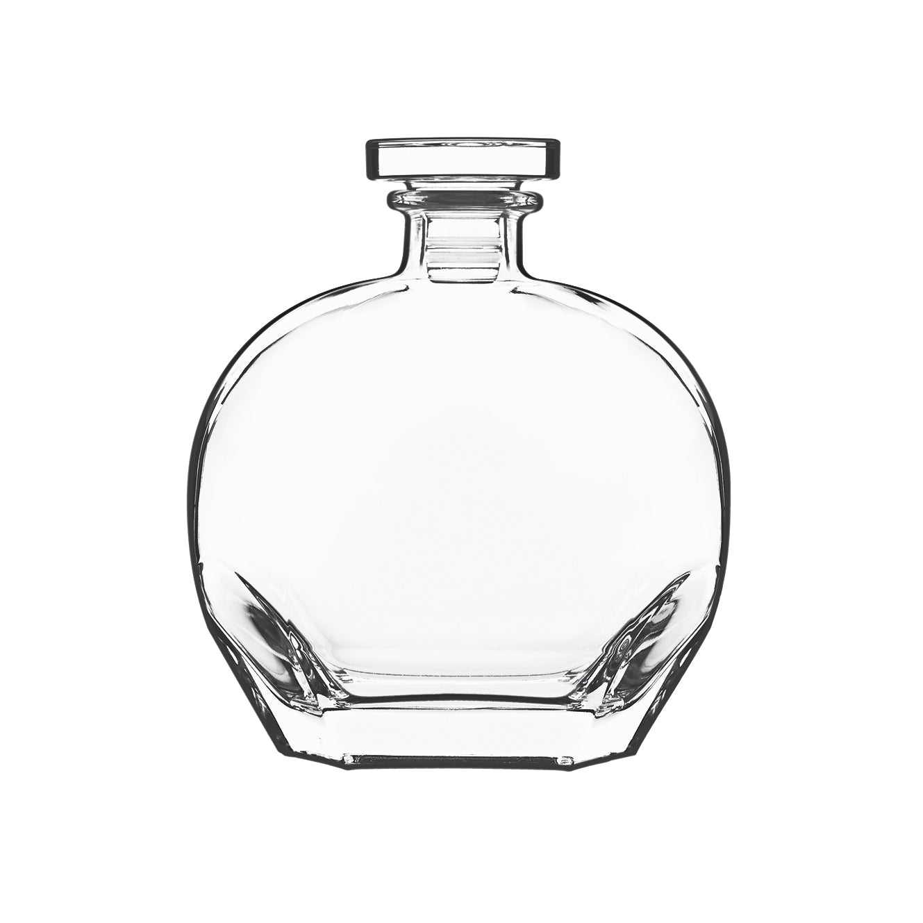 Italian Premium Decanter with Airtight Glass Stopper | 23.75oz | Puccini | 1 Piece - Luigi Bormioli USA
