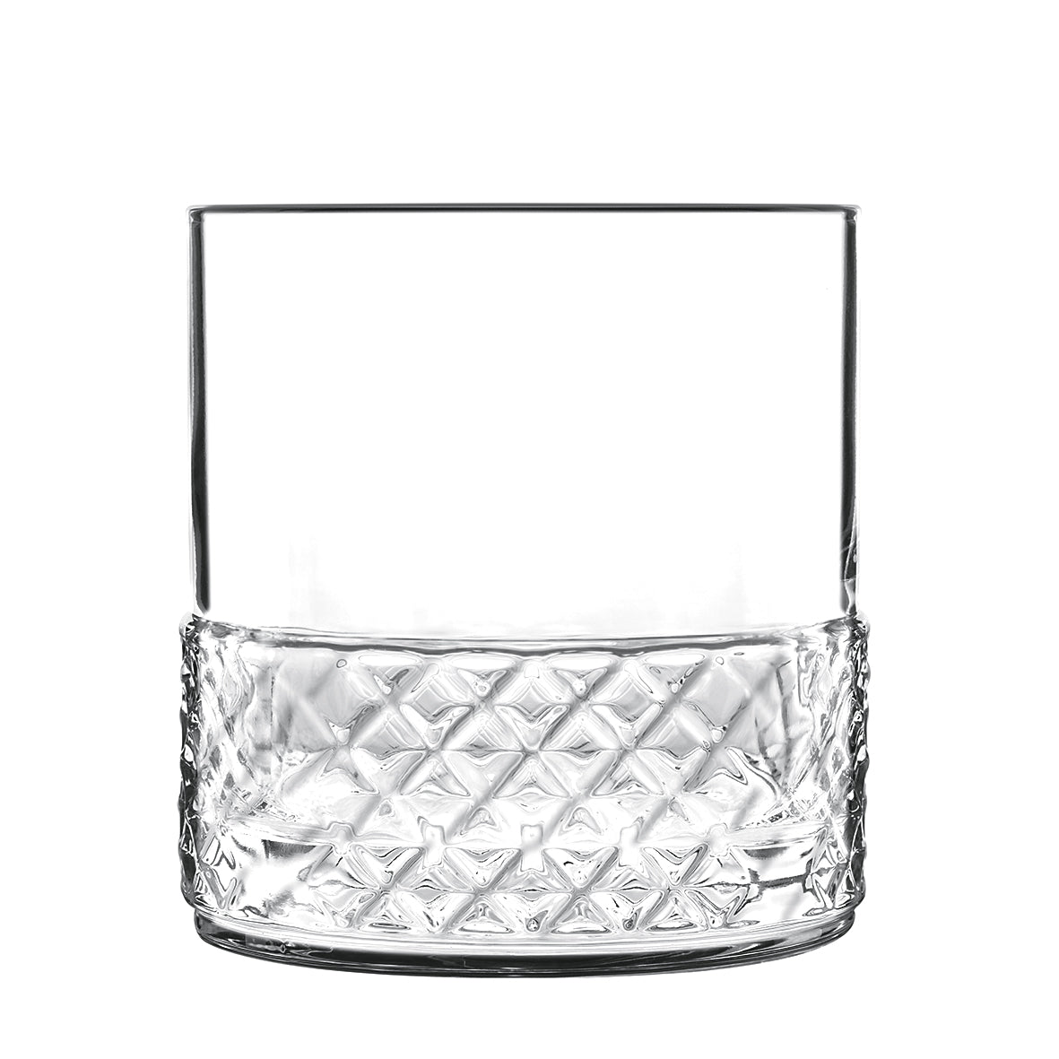 Italian Premium Whiskey Glasses | 12.75oz | Roma 1960 | Set of 4 - Luigi Bormioli USA