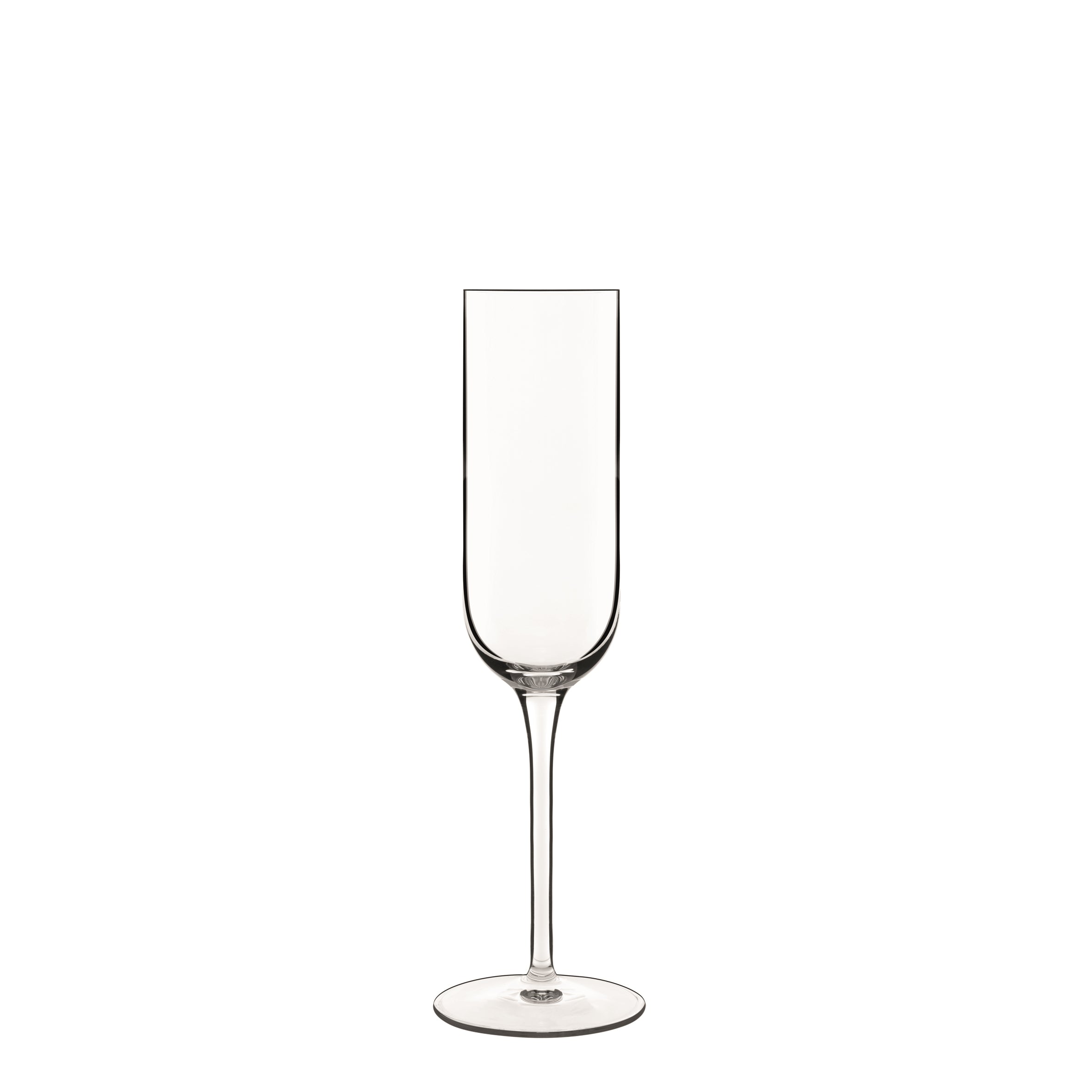 Italian Premium Champagne Flute Glasses | 7oz | Sublime | Set of 4 - Luigi Bormioli USA