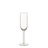 Italian Premium Champagne Flute Glasses | 7oz | Sublime | Set of 4 - Luigi Bormioli USA