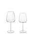 Italian Premium 8pc Stemware Set | Talismano | 4 Red Wine Glasses & 4 White Wine Glasses - Luigi Bormioli USA