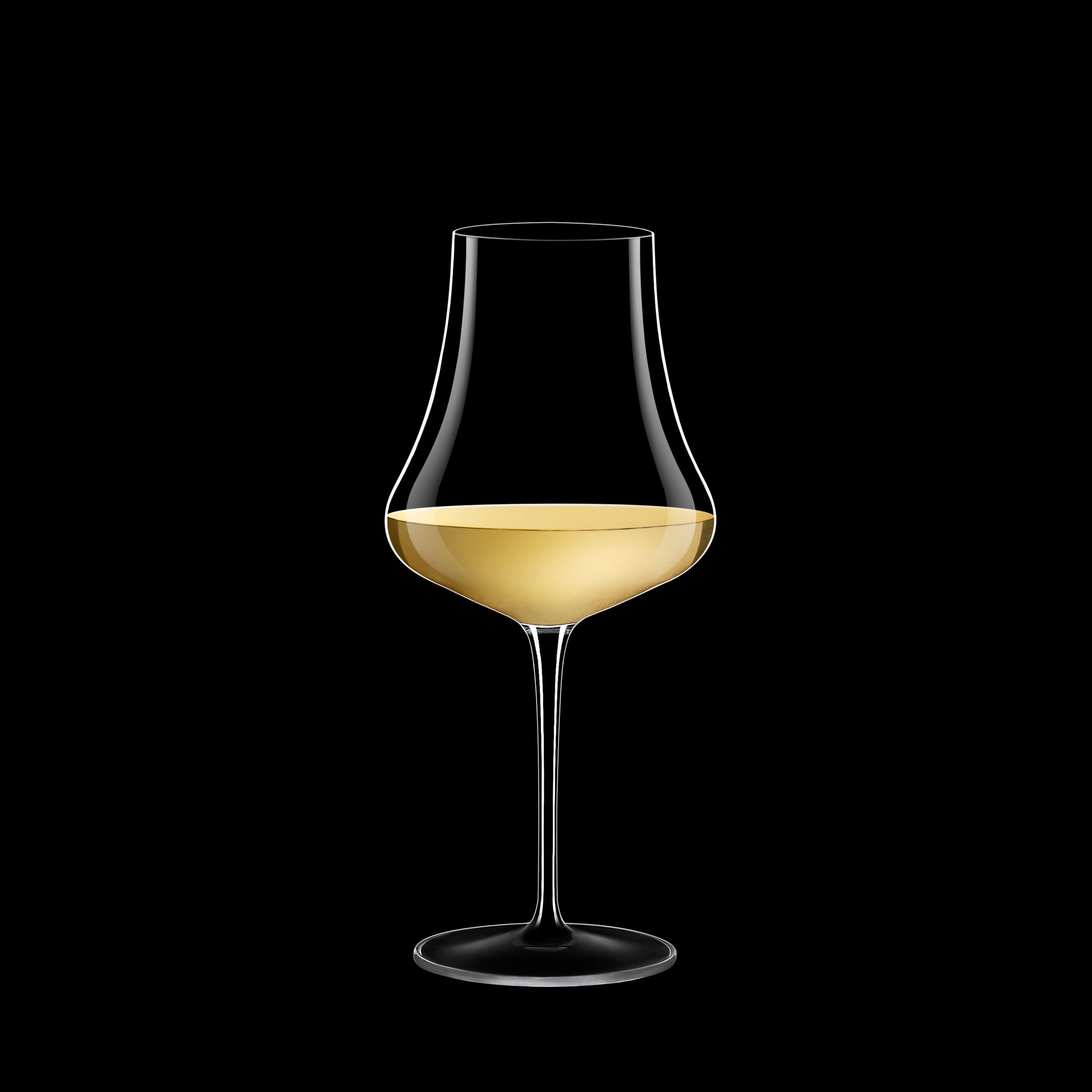 Italian Premium Chardonnay White Wine Glasses | 16oz | Tentazioni | Set of 6 - Luigi Bormioli USA